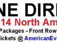 If you are a One D fan and looking for tickets to the concert in Foxborough, MA on Thursday & Friday August 7 & 8, 2014 at the Gillette StadiumÂ  look no further than AmericanEventTickets for the best seats.
View all One Direction in Foxborough, MA tickets