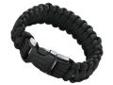 "
Columbia River 9300KS Onion Para-Saw Bracelet Black, Small
Having a length of cordage along on your next great outdoor excursion is never a bad idea... cleverly adding in a handy cable saw for the unexpected couldn't hurt either. Ken Onion applied his
