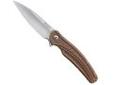 "
Columbia River K401BXP Onion Ripple 2 - IKBS Stainless Steel Bronze Handle
Stainless steel handle versions ride low profile due to the considerate clip position and are designed to be used as an everyday carry pocket knife. With their distinct look