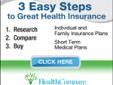 Just click on the picture to get your free health insurance comparison... with no obligation.
Sponsored by HealthCompare (Telephone: 1-eight eight eight-748-515two)
Get a quick 5 minute online Auto or Home insurance comparison quote from Consumer Friendly