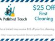 Online Special - Save $25 on Quality House Cleaning
Â Â Â Â Â 
(click images for larger view)
A Polished Touch is a professional maid service in Duluth, GA with a personal touch. Where our recurring maid service is tailored to your home, your needs and your
