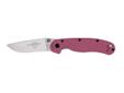 "Ontario Knife Company RAT Model II Folder, SP - Pink Handle 8862"
Manufacturer: Ontario Knife Company
Model: 8862
Condition: New
Availability: In Stock
Source: http://www.fedtacticaldirect.com/product.asp?itemid=59491