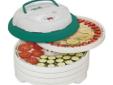 This dehydrator expands to 20 trays so you can dry large quantities all at once! 1000 watts of drying power means you can dry more, faster. Patented Converga-FlowÂ® fan forces heated air up the exterior pressurized chamber, then horizontally across each