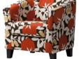 Orange & Brown Floral Harmony Ottoman Best Deals !
Orange & Brown Floral Harmony Ottoman
Â Best Deals !
Product Details :
Create an elegant, yet homey, feel in your living room or den with this beautiful, upholstered tub chair. The fabric features a