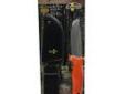 "
Meyerco MOSKIN3 Orange Rubber Handle Hunting Kinfe
Mossberg Fixed Blade, Skinning Knife
Specifications:
- 440 Stainless steel blade
- Rubber grip handle
- Heavy duty nylon sheath
- Made in china
- Limited lifetime warranty"Price: $11.52
Source: