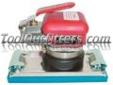 "
Hutchins 4564 HUT4564 Orbital Action Sander
Features and Benefits:
Light, compact, air-efficient motor teamed with 4-bearing suspension produces smooth aggressive strokes for any abrasive operation
Use on any surface for 25 square inches of full-contact