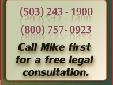 Oregon Motorcycle Accident Attorney
Hire an Oregon motorcycle accident attorney who rides.
Free Consultation. No Win = No Fee. Experienced. Effective. Results.
I ride street, track, motocross, and off road. I have ridden thousands of miles on my street
