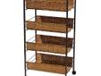 Organize It All Wicker 4-Tier Storage Cart
List Price : -
Price Save : >>>Click Here to See Great Price Offers!
Organize It All Wicker 4-Tier Storage Cart
Customer Discussions and Customer Reviews.
See full product discription Read More
Best selection