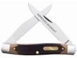 "
Schrade 77OTCP OT Game Muskrat - 4"" Closed
Schrade, Old Timer 77OT Muskrat Pocket Knife. Knives are crafted from 7Cr17 high carbon stainless steel.
Specifications:
- Weight: 0.2 lb.
- Type: 2 similar blades, Muskrat Pocket Knife
- Closed Length: 4