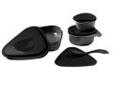 "
Light My Fire S-MK-BLISTER-T-BLACK Outdoor Meal Kit Black
This kit is perfect for your backpack, boat, picnic basket, even your lunch box. The MealKit contains everything you need to prepare and eat a meal anywhere: plate, bowl, a Spill-free Cup with