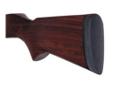 The traditional Old English pad has a skeet style face that allows for quick mounting. The leather texture secures the gun into position. The Decelerator material minimizes felt recoil.Features: - Base color: Black- Overall color: Black- Face texture: