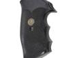 Pachmayr Gripper Grips for revolvers are made from a specially formulated rubber compound optimized for control and recoil absorption. The finger groove style is popular for combat shooting and hunting. A slight palm swell fills the hand but is not so