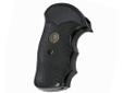 Pachmayr Gripper Handgun Grips - fits Colt D-Frame Post 71. Pachmayr Gripper Grips for revolvers are made from a specially formulated rubber compound optimized for control and recoil absorption. The finger groove style is popular for combat shooting and