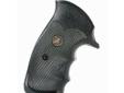 Pachmayr Gripper Professional Handgun Grips - fits S&W N-Frame Square Butt. These are smaller versions of our Gripper models. The design has an open backstrap and the overall shape has been downsized. This design makes it possible for shooters with small