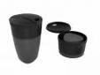 "
Light My Fire S-PUC-BLACK Pack-Up-Cup Black
The Pack-up-Cup holds 260 ml of liquid and works just as well on the hiking trip as in the office! Just fold out and fill up. A tight and secured lid keeps your beverage warm and protects it from dirt and