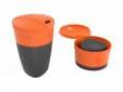 "
Light My Fire S-PUC-ORANGE Pack-Up-Cup Orange
The Pack-up-Cup holds 260 ml of liquid and works just as well on the hiking trip as in the office! Just fold out and fill up. A tight and secured lid keeps your beverage warm and protects it from dirt and