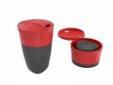 "
Light My Fire S-PUC-RED Pack-Up-Cup Red
The Pack-up-Cup holds 260 ml of liquid and works just as well on the hiking trip as in the office! Just fold out and fill up. A tight and secured lid keeps your beverage warm and protects it from dirt and curious