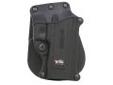 "
Fobus SGMOS Paddle Holster Sig Mosquito
Paddle Holster for the Sig/Sauer .22 cal semi-auto Mosquito
Fobus holsters are high riding, and low profile with unbelievable retention, comfort and lightweight construction. Holsters weigh a mere 2 ounces, and