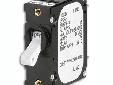 "A" Frame Magnetic Circuit Breakers 15 AmpSingle PoleStandard branch AC or DC circuit breaker for Paneltronics electrical distribution panelsMeets all American Boat and Yacht Council (ABYC) Standards for non ignition protected circuit breakerUL Recognized