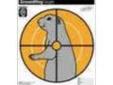 "
Hoppes CT2 Paper Target Ground Hog (20 Pack)
The Critter Targets add a note of realism for hunters looking to improve their skills. These contain all the ""critters"" that turkey and varmint hunters go for: turkey, ground hog, rabbit, squirrel and crow.