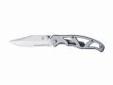 "
Gerber Blades 22-48443 Paraframe I Stainless, Serrated
The Paraframe I is based on a minimal frame-lock design. It's a beautifully simple, open frame knife with a serrated locking blade that is lightweight, easy to clean and opens effortlessly. Built