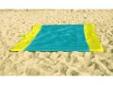 "
Grand Trunk BB-03 Parasheet Teal/Yellow
New from the Travel Hammock, the multi-purpose Parasheet is perfect for use on the beach, picnicking, and camping. This portable piece of parachute nylon comes with grommets and bottom sand pockets, so you can