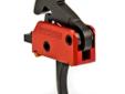 Patriot Ordnance Factory AR-15 Drop-In Trigger, 4.5-pound Not-Adjustable. This single-stage, non-adjustable, drop-in trigger boasts a solid 4.5-pound pull weight and is pre-assembled in Hardcoat Anodized aluminum housing (complete with rubber urethane