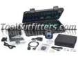 "
OTC 3828DLX-NB OTC3828DLX-NB Pegisys PC Diagnostic System Master Kit with Netbook
Features and Benefits:
PegisysÂ® OEM Enhanced software on a Windows XP netbook
Scan functionality is the same as Pegisys
Includes J2534 Reprogramming (Pass-Through Vehicle