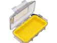 1015 Micro Case, Yellow, with Clear Top- Great for rugged sports - not for swimming or submerging- Fits small portable electronics such as cameras and cell phones- Active sport carabiner secures 1015 to backpack or belt loop- Easy open latch- Rubber liner