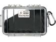 Pelican 1050 Micro Case 6.31"x3.68"x2.75" - Black/Clear. From small sensitive components and precision tools to portable MP3 players and smart phones. Protect your gear from the elements in a Micro Case.
Manufacturer: Pelican 1050 Micro Case