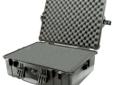Pelican 1600 Large Equipment Case 21.75"x16.75"x8" - Black. Designed for extreme protection during transport and storage. Ideal for transporting multiple, medium to large handguns, and/or large delicate equipment.
Manufacturer: Pelican 1600 Large