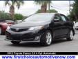 .
2012 Toyota Camry
$20900
Call (850) 232-7101
Auto Outlet of Pensacola
(850) 232-7101
810 Beverly Parkway,
Pensacola, FL 32505
Vehicle Price: 20900
Mileage: 22641
Engine: Gas I4 2.5L/152
Body Style: Sedan
Transmission: Automatic
Exterior Color: Black