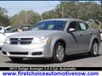 .
2012 Dodge Avenger
$15900
Call (850) 232-7101
Auto Outlet of Pensacola
(850) 232-7101
810 Beverly Parkway,
Pensacola, FL 32505
Vehicle Price: 15900
Mileage: 33941
Engine: Gas I4 2.4L/144
Body Style: Sedan
Transmission: Automatic
Exterior Color: Silver