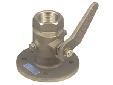 Perko 1-1/2" Seacock Ball Valve BronzeThese valve bodies are offered to meet the needs of applications thatrequire extra long, scoop or flush type thru-hulls.Cast Bronze.Technical Information:Flange Diameter Inches: 5-1/2"Overall Height Inches: 4-1/2"Pipe