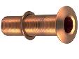 Extra Long Thru-Hull Connection for Use with PipePart #: 0348DP5PLBFlange is machined to fit the hull and grooved to retain bedding compound neck is threaded to approximately 3/8 inch from flange.Material:Cast Bronze
Manufacturer: Perko
Model: 0348DP5PLB