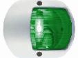 European Style L.E.D. Navigation LightsCertified for use on sail or power drivenVessels under 20 meters in lengthDescriptionGreen Side LightWhite Plastic Housing112-1/2Â° Visibility Arc2 Mile VisibilityL.E.D FeaturesUses less than half the energyDraw of