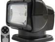 "
GoLight 2051 Permanent Mount Radioray w/Remote,Black
The Golight 2000 permanent mount spotlight is a motorized spotlight that operates via a handheld wireless remote control. The up and down movements control the motorized 120 degree tilt of the