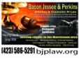 Bacon Jesse & Perkins Law firm specializes in: Personal Injury auto accidents workers compensation nursing home liability family law estate planning and admin wills trusts real property partnerships limited liability companies corporations CLICK ON THE