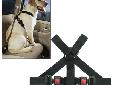 The PetBuckle Seat Belt Harness provides protection for a dog in a standard vehicle by using the vehicle's seat belt, LATCH bar system or cargo area to securely restrain a harnessed dog. Just slip the seat belt through the web loop on the harness and