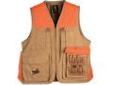 "
Browning 3051163205 Pheasants Forever Vest 2X Large
This comfortable shooting vest is designed to provide your needs in the field. It has plenty of zippered pocket space to keep things where they belong and convertible shell holders for easy access.