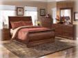 Contact the seller
Signature Design By Ashley Wilmington B178M-Set2, The rich finish and classic curved design of the " Traditional Classics Replicated Cherry Grain" bedroom collection flawlessly captures the true beauty of grand traditional design