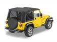 Have some New Rampage factory Replacement top with tinted windows that fits 1997-2006 Jeep Wrangler with the factory hard 1/2 doors. This top is designed to easily replace your original factory worn out top and utilizes your original hardware for an easy