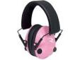 Radians PAP700CS Pink Earcups
Electronic sound amplification earmuff with 2 independent high frequency directional microphones. Automatically compresses harmful impulse to a safer range below 85dB without clipping or cutting. Padded CoolMaxÂ® headband
