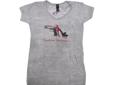 Burnout Graphic T with Logo "Concealed and High Heeled"Size: LargeColor: SilverFeatures:- Cotton/Polyester blend - Deep V-Neck - Fitted and Lightweight - Longer Body Length
Manufacturer: Pistols And Pumps
Model: PP103-SLV-L
Condition: New
Availability: In