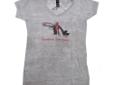 Burnout Graphic T with Logo "Concealed and High Heeled"Size: X-LargeColor: SilverFeatures:- Cotton/Polyester blend - Deep V-Neck - Fitted and Lightweight - Longer Body Length
Manufacturer: Pistols And Pumps
Model: PP103-SLV-XL
Condition: New
Price: