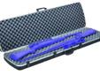 This classic case is large enough to hold 2 scoped rifles/shotguns. With an attractive alligator texture, the DLX Series of cases features strong durable full length piano hinges, a protective aluminum valance, fold-away handles and dual key-lock