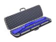 This classic case is fitted for take down firearms. With an attractive alligator texture, the DLX Series of cases features strong durable full length piano hinges, a protective aluminum valance, fold-away handles and dual key-lock latches. Features:-