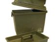 Top access lid opens up into deep storage and a large lift-out tray. Water resistant seals and durable latches make this box an easy choice for all your ammo storage needs.Features:- Comfortable handle- Top access in lid- Water resistant O-ring seal-