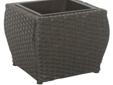 Plant Pots: All Weather Wicker Planter 10" Best Deals !
Plant Pots: All Weather Wicker Planter 10"
Â Best Deals !
Product Details :
Find planters ? Spruce up your patio, porch or deck with this all-weather wicker planter. This square planter is built on a
