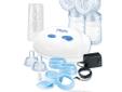 Playtex Petite Double Electric Breast Pump
The PlaytexÂ® Petite Double Electric Breast Pump is a high-quality, discreetly-sized electric breast pump designed for ultimate comfort and efficiency. Three levels of fully adjustable suction let you control your